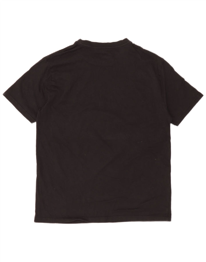 Tricou grafic pentru bărbați Hurley Top mediu din bumbac negru