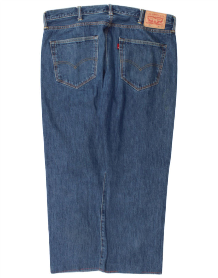 Blugi drepti pentru bărbați Levi's 501 W40 L28 Albastru