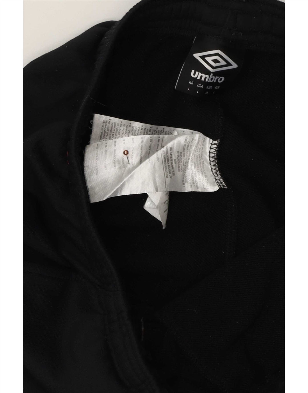 Umbro Leggings pentru bărbați, mari, negru, poliester, sport