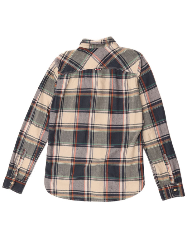 Cămașă de flanel pentru bărbați Tommy Hilfiger, bumbac cu carouri medii multicolore