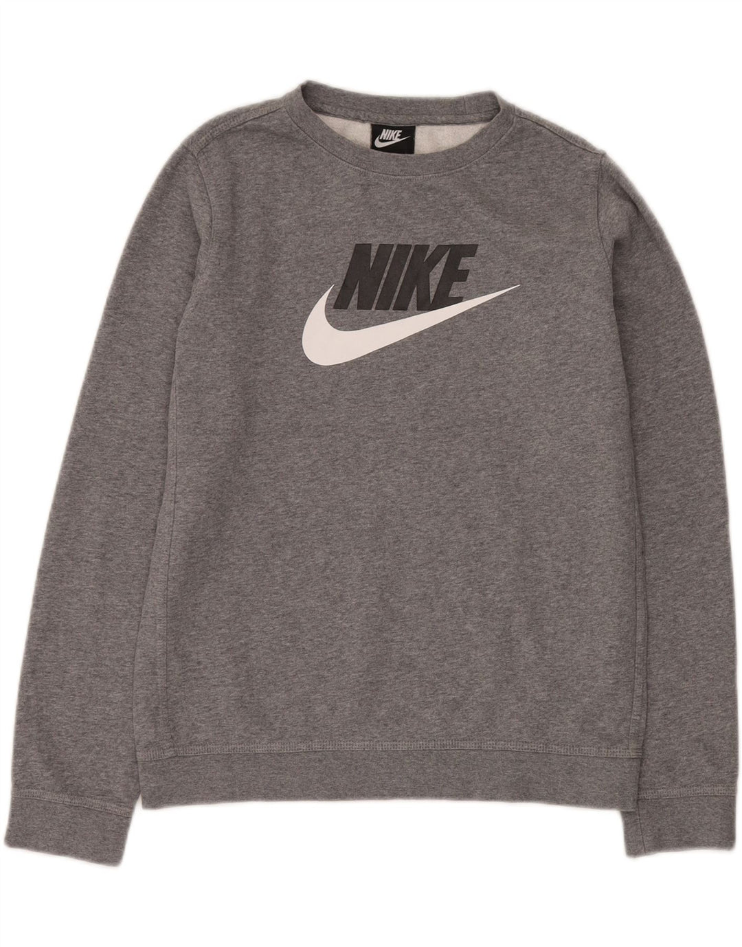 Pulover grafic pentru băieți NIKE, 13-14 ani, XL, pete gri