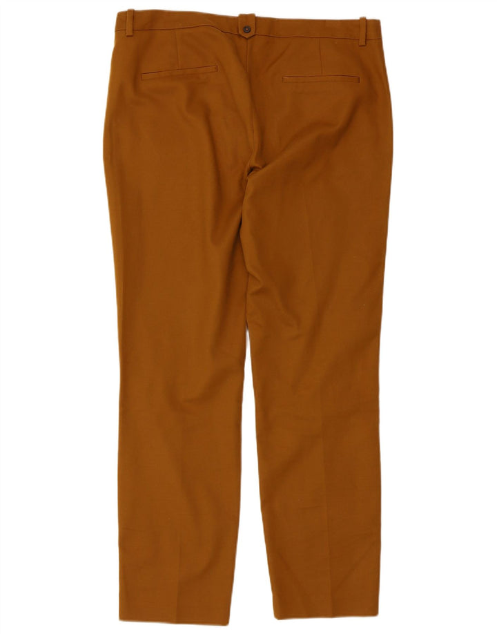 Pantaloni chino slim pentru femei Zara EU 40 Medium W30 L28 Maro