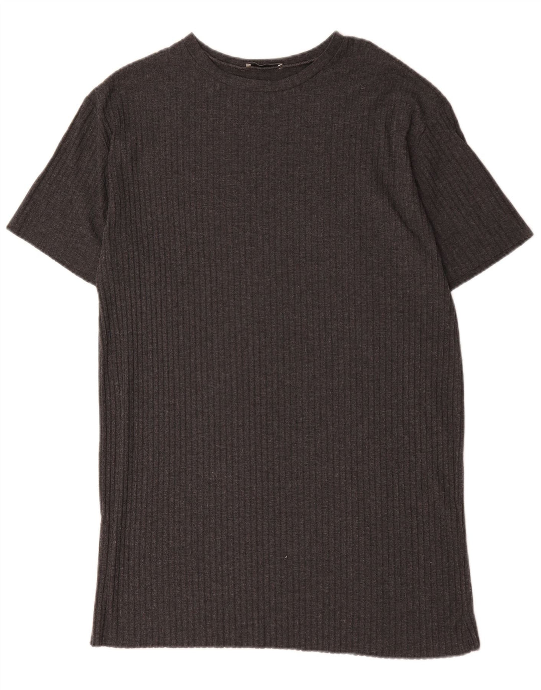 Rochie tricou Trafaluc pentru femei Zara UK 14 Medium Gri Poliester