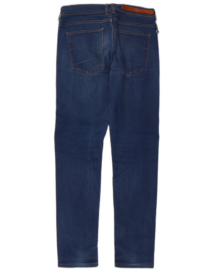 Blugi slim pentru bărbați Zara EU 40 Medium W31 L31 Albastru