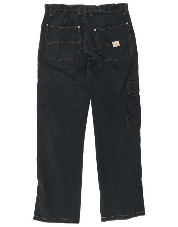 Blugi drepti pentru bărbați Woolrich W32 L32 bumbac bleumarin