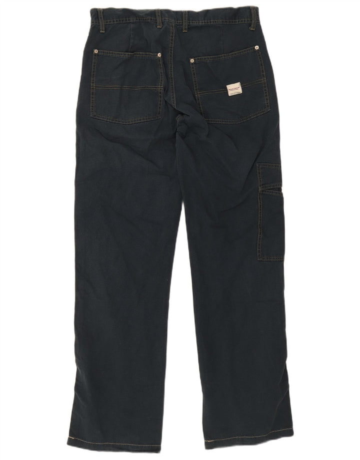 Blugi drepti pentru bărbați Woolrich W32 L32 bumbac bleumarin