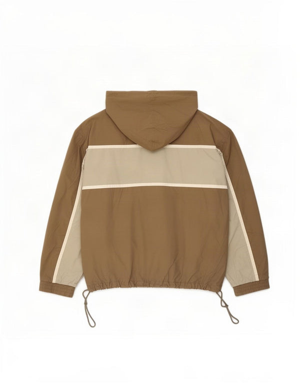 Jachetă de top pentru trening cu glugă grafică Fila, pentru bărbați, IT 56 XL, bej, color block