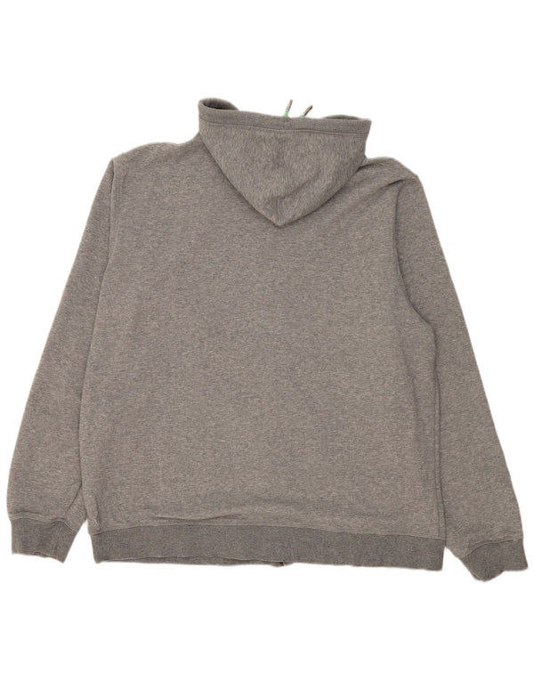 Pulover Puma pentru bărbați, cu fermoar, 2XL, bumbac cu pete gri