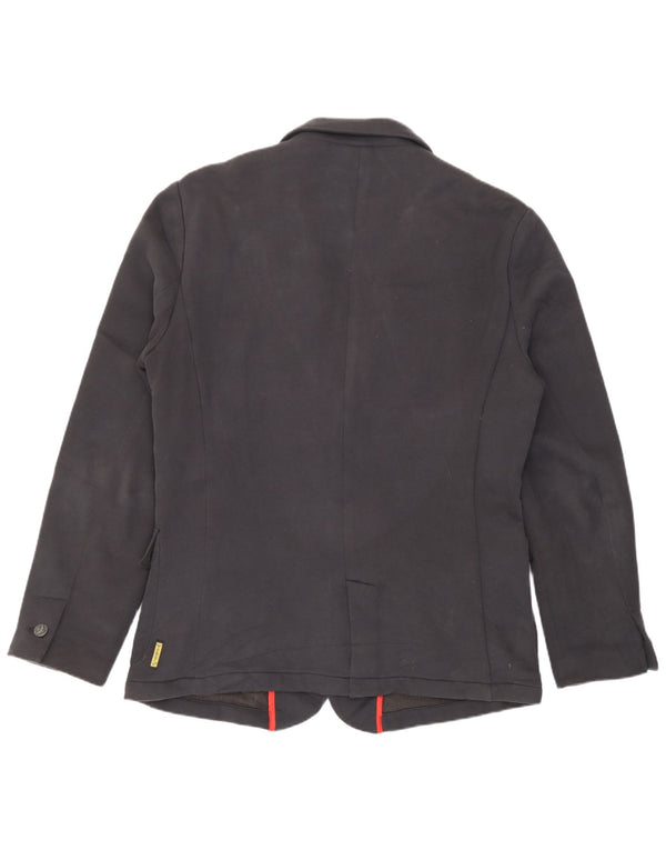 Jachetă Blazer pentru bărbați Armani Jeans cu 2 nasturi UK 44 2XL Bumbac gri