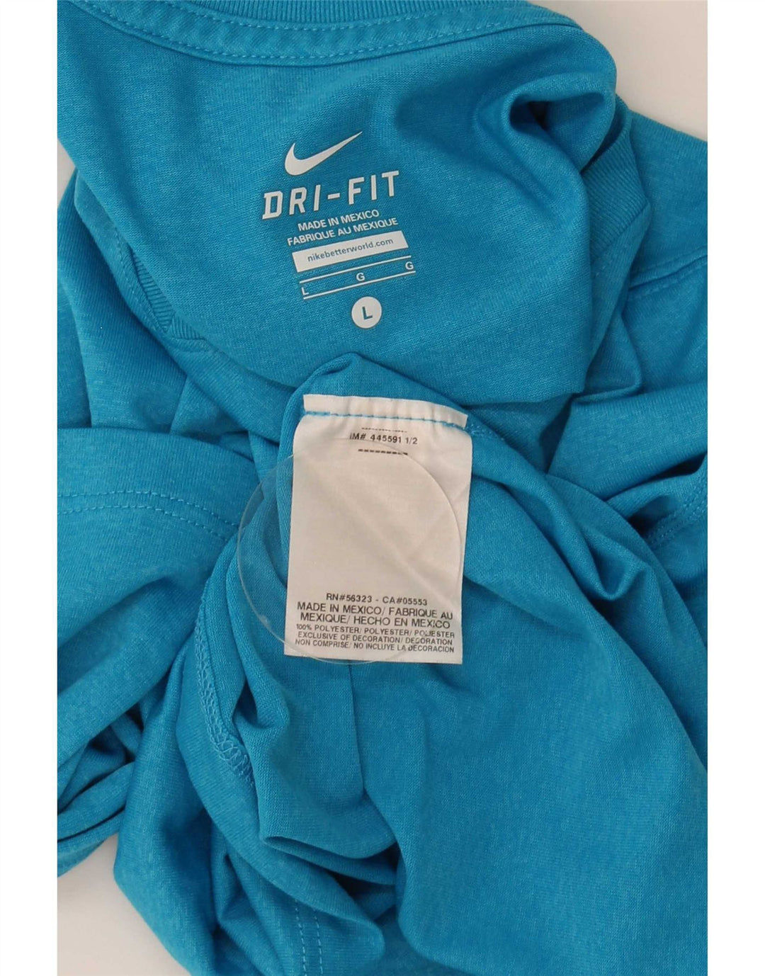 Nike fete Dri Fit Top cu mânecă lungă 11-12 ani mare, albastru, poliester