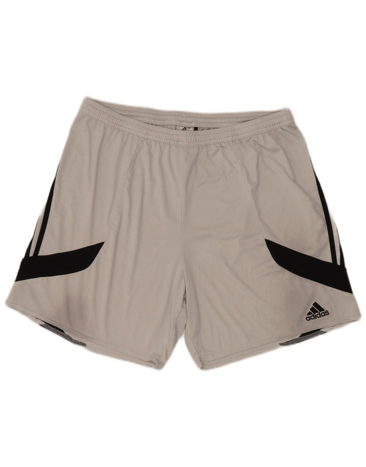 Pantaloni scurti sport pentru bărbați NIKE 2XL, alb, poliester color bloc