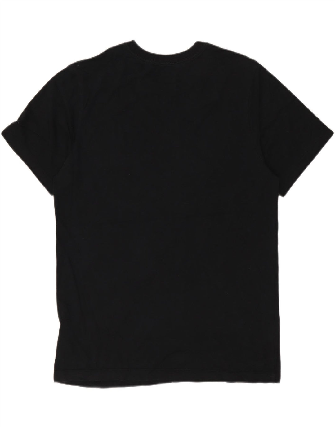 Tricou cu grafic Swoosh Nike pentru bărbați Top mediu din bumbac negru