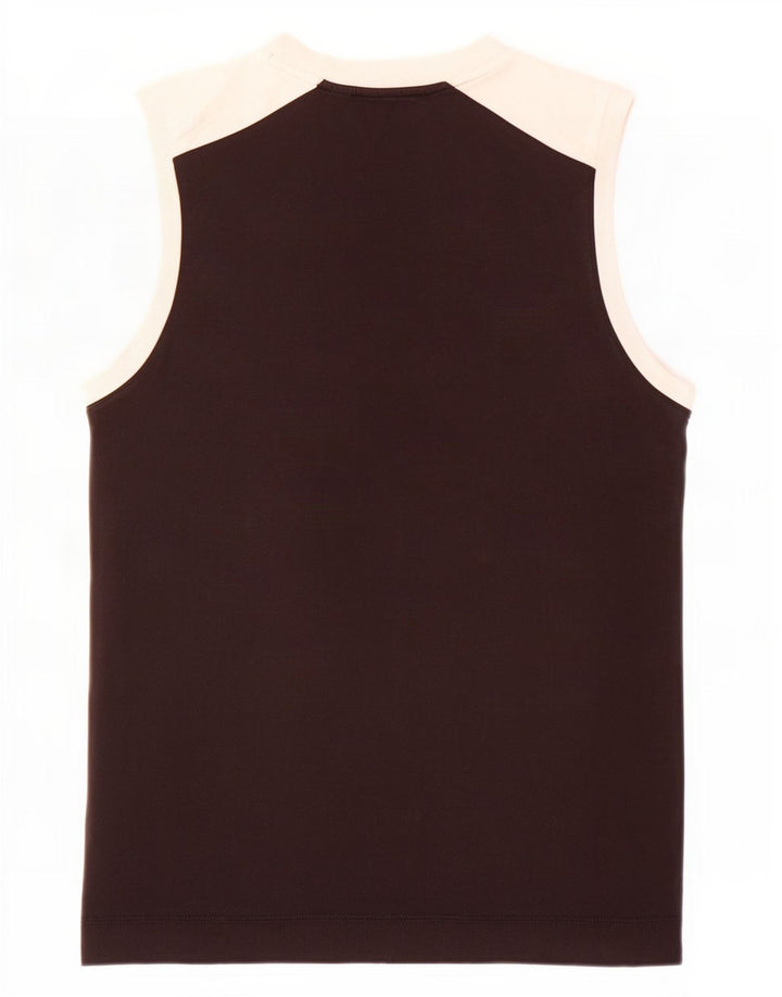 Vestă grafică pentru bărbați Puma, bumbac color bloc mediu, negru
