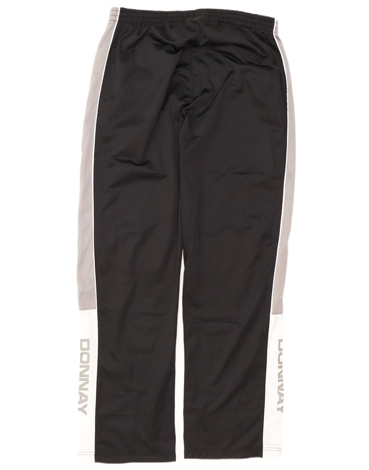Pantaloni de trening Donnay pentru bărbați XL, negru, poliester color bloc