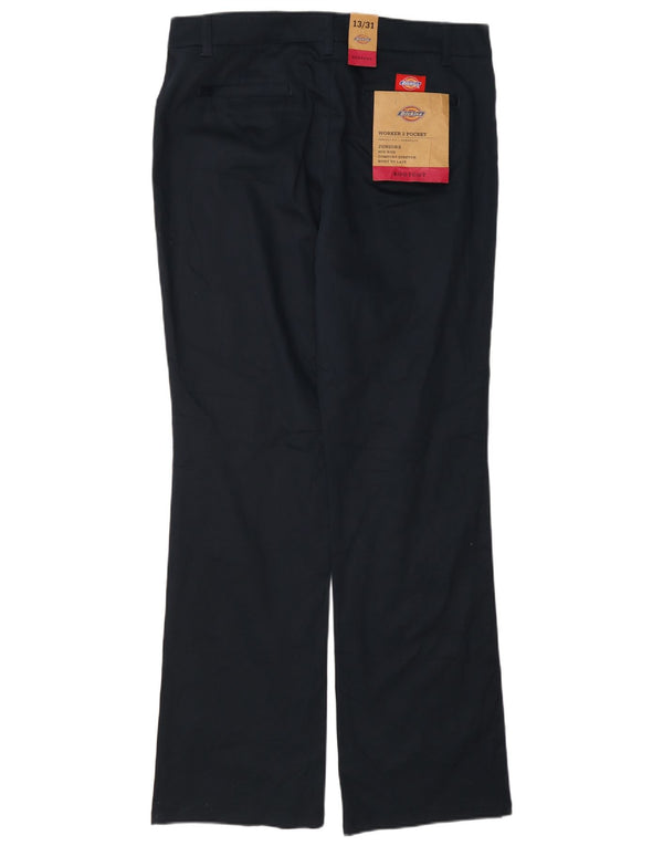 Pantaloni chino pentru femei cu talie medie Dickies US 13 Large W31 L32 Bleumarin