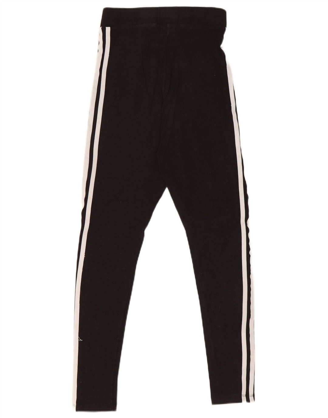 Leggings pentru femei ADIDAS UK 10 mic bumbac negru