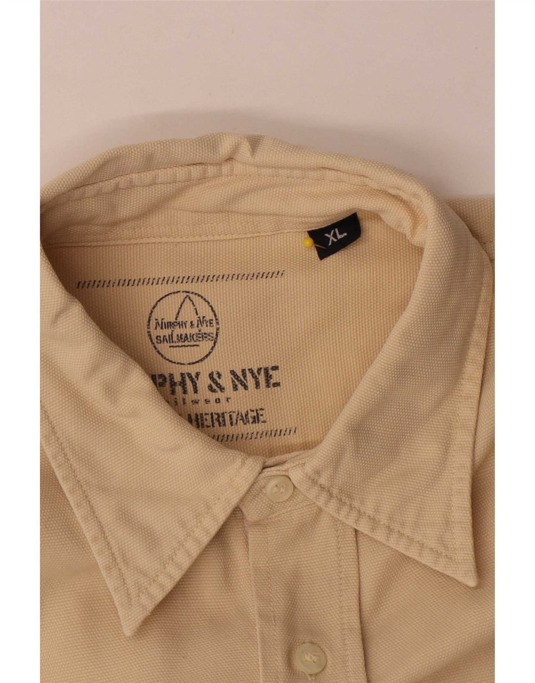 Cămașă pentru bărbați Sailmakers Murphy & Nye, bumbac XL, bej
