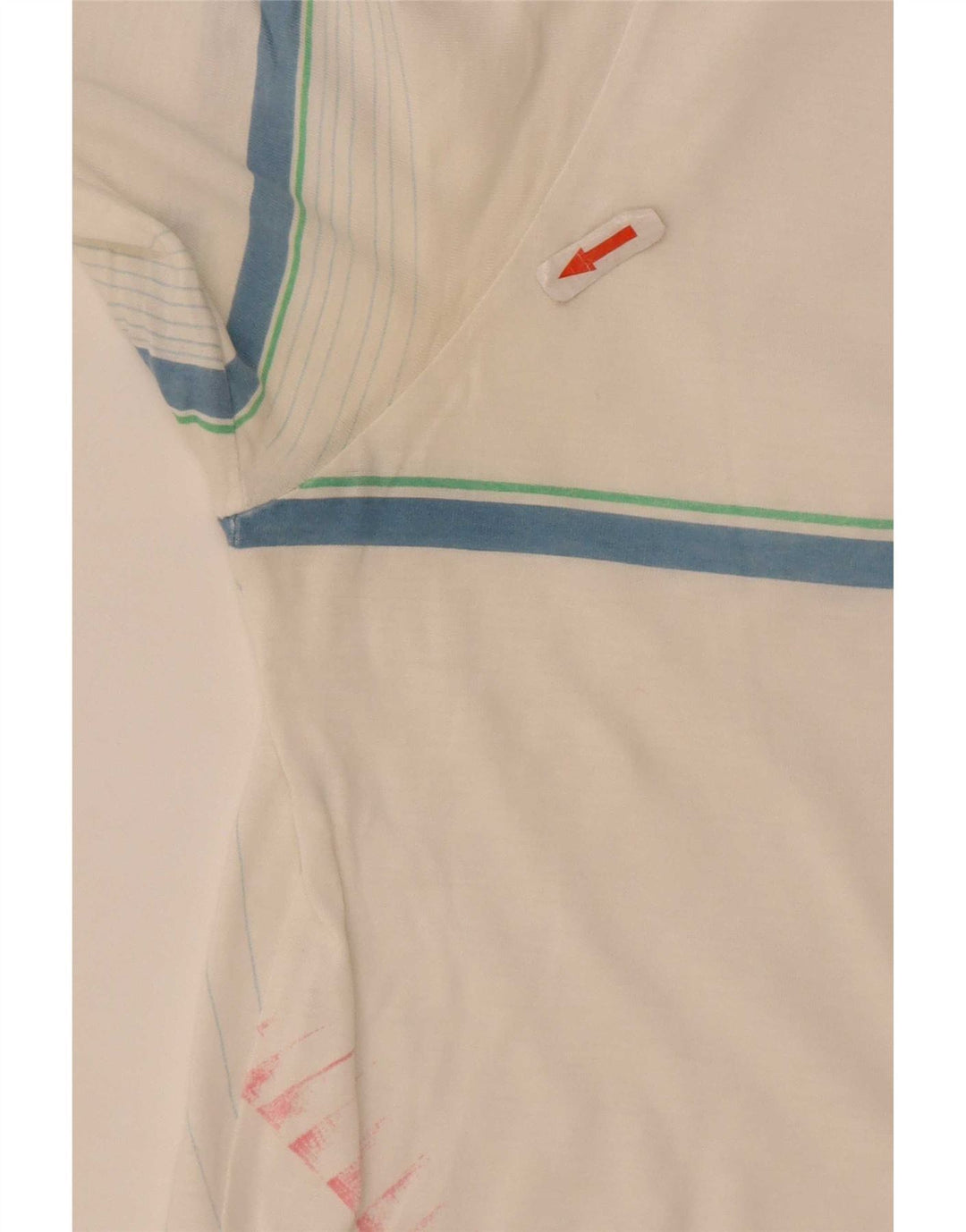AUSTRALIAN L'ALPINA Tricou polo pentru bărbați IT 48 Medium White Geometric