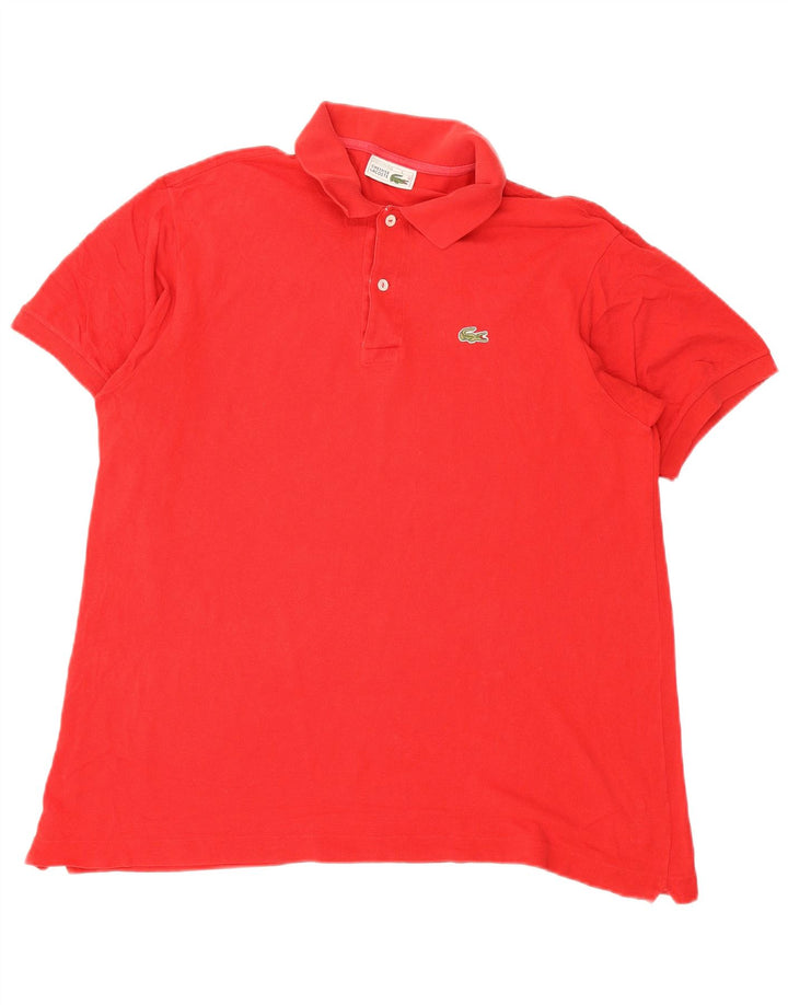 Tricou polo pentru bărbați Lacoste Mărimea 6 XL Roșu