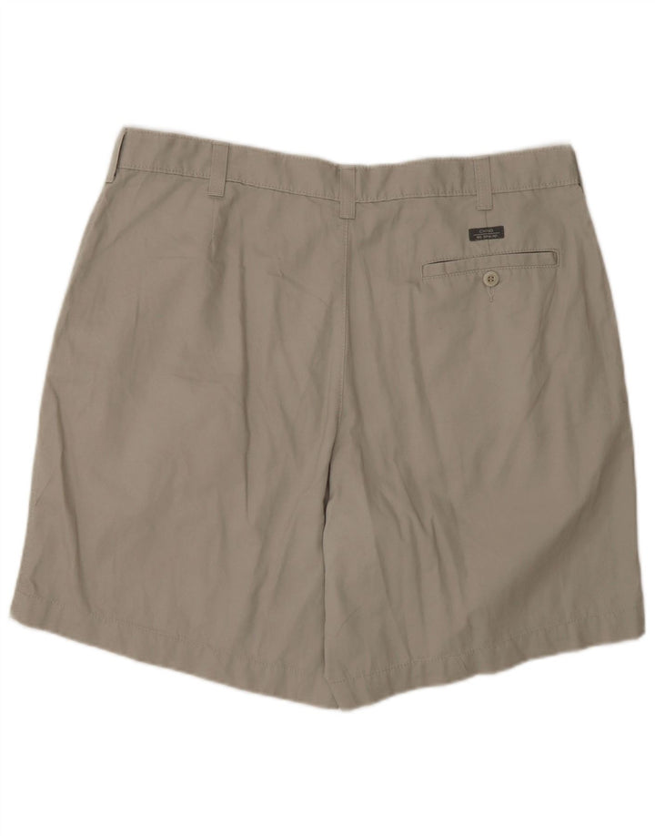 Marks & Spencer Pantaloni scurți chino pentru bărbați Blue Harbour W36, bumbac gri mare