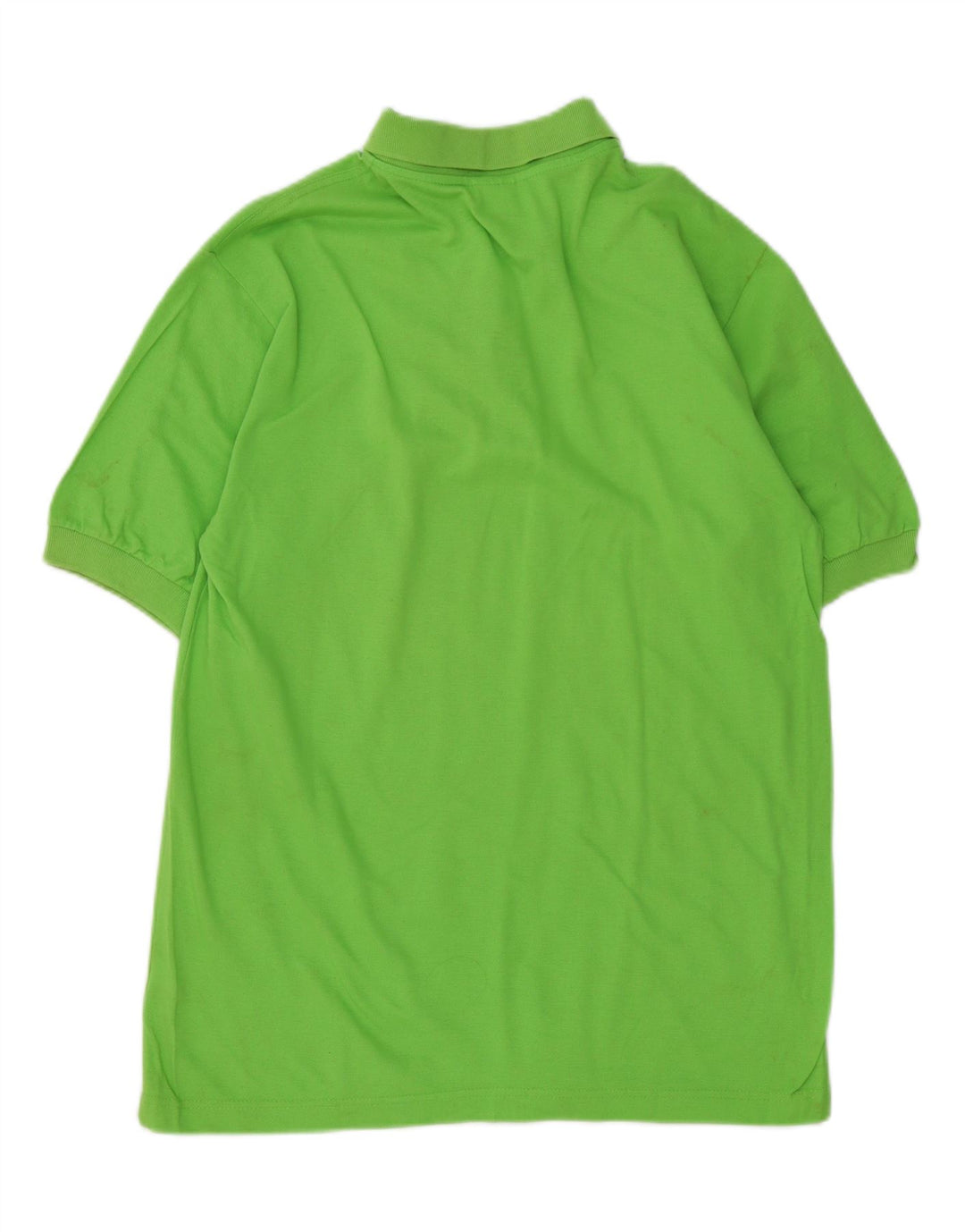 DIADORA Mens Polo Shirt Small Green Cotton