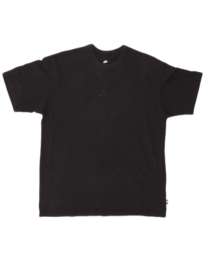 Tricou NIKE Bărbați Loose Fit Top Bumbac Mediu Negru
