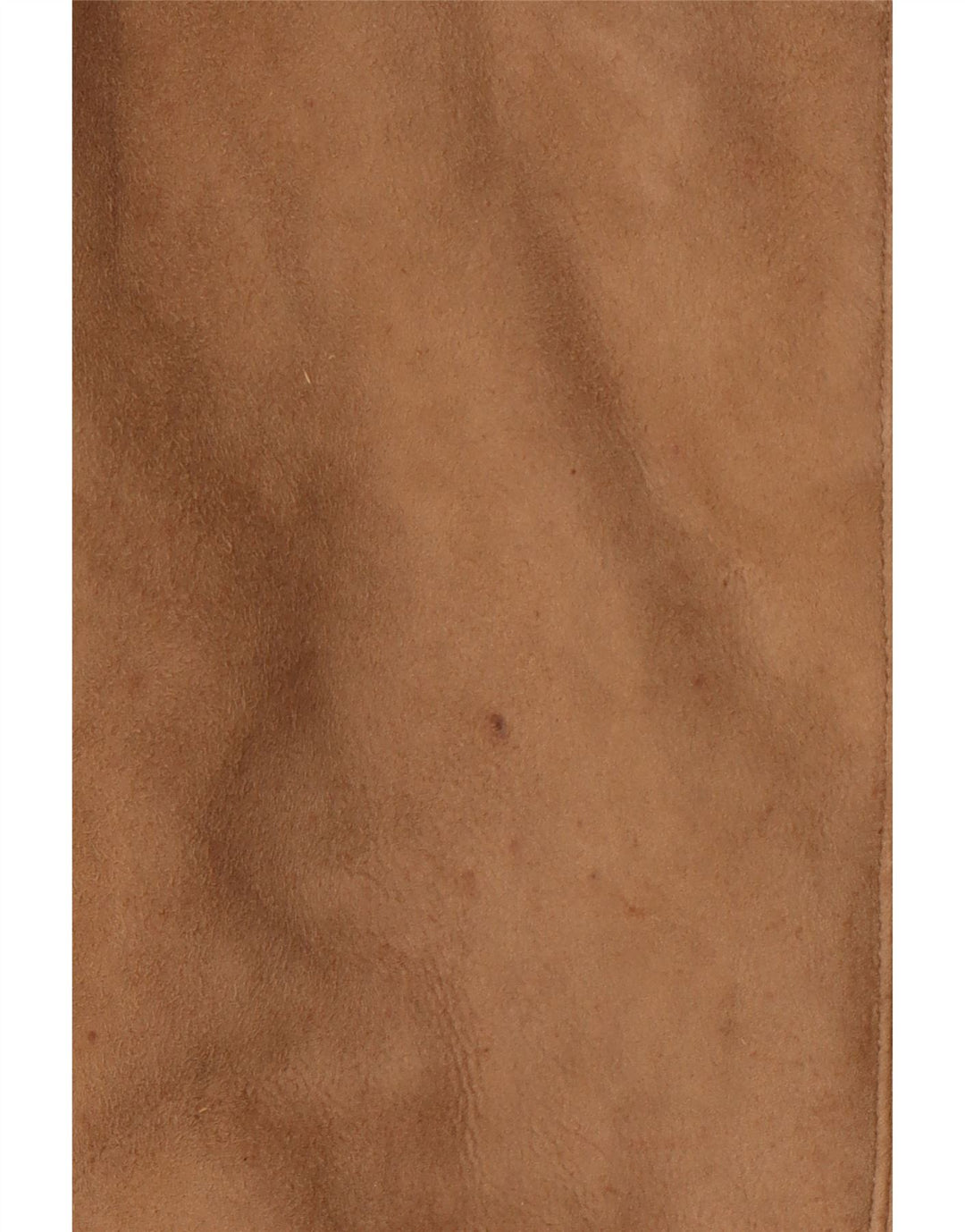 Palton din shearling pentru femei VINTAGE IT 52 2XL maro din shearling