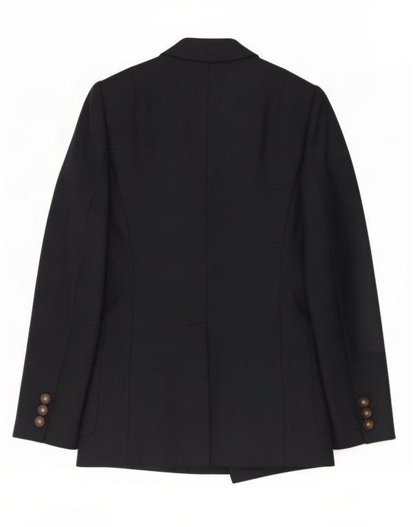 Jachetă Blazer pentru femei Reiss, cu două piepturi, UK 8, lână, albastru bleumarin