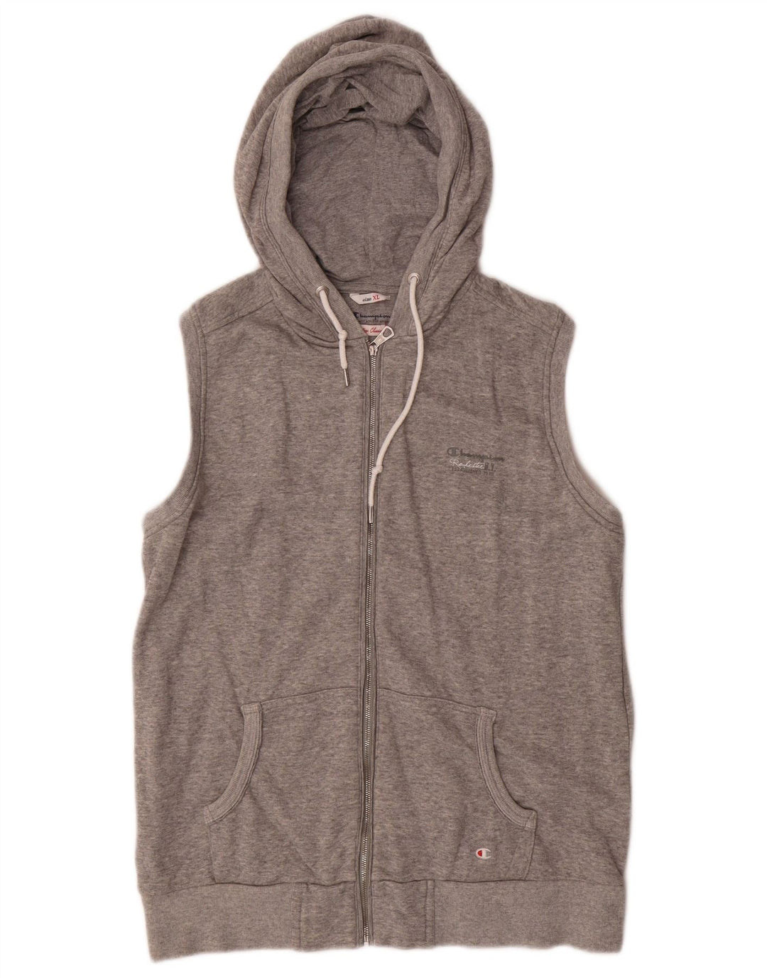 Pulover pentru damă CHAMPION Heritage Classics cu fermoar, UK 18 XL, gri