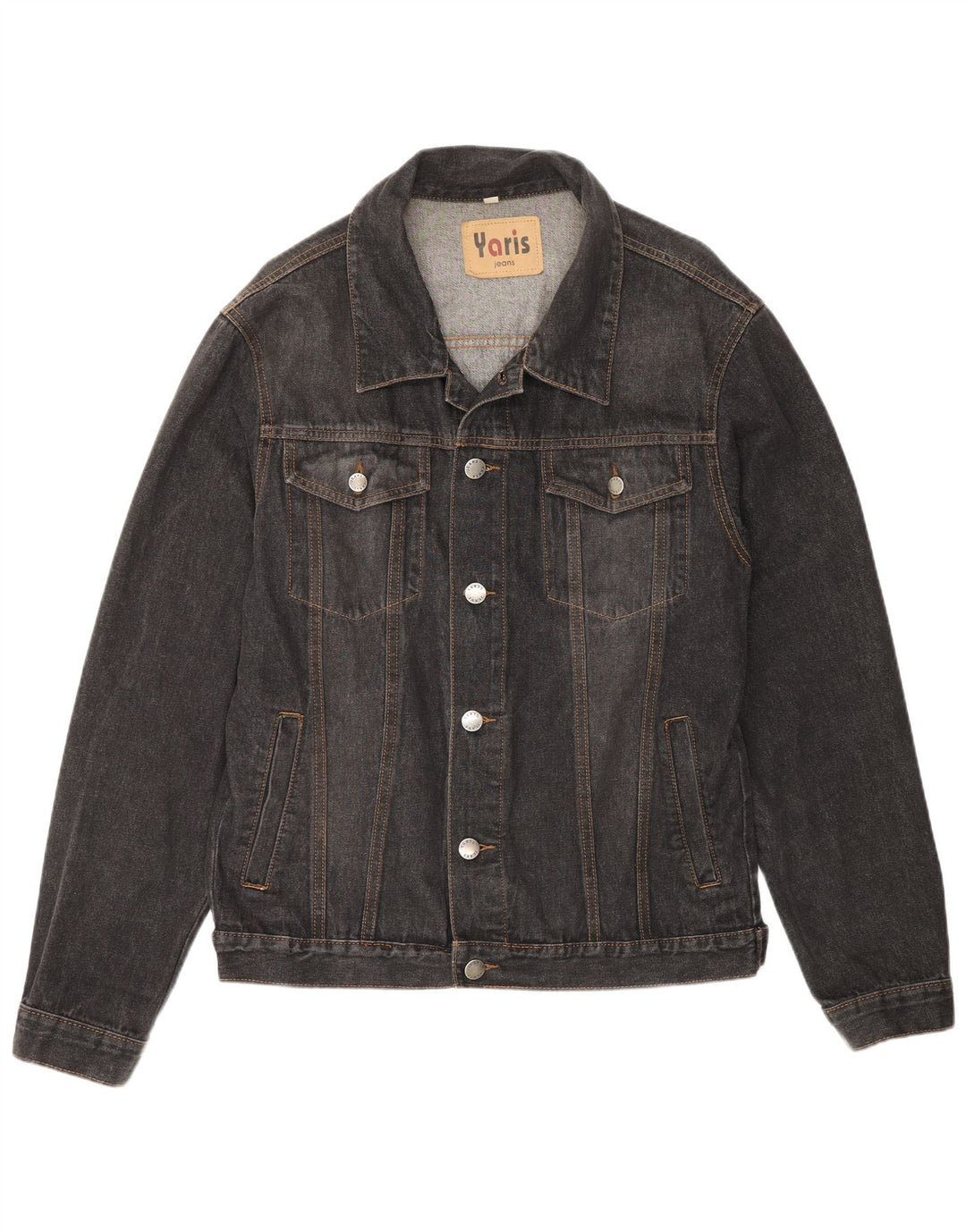 Jachetă de denim vintage pentru bărbați UK 42 XL bumbac gri