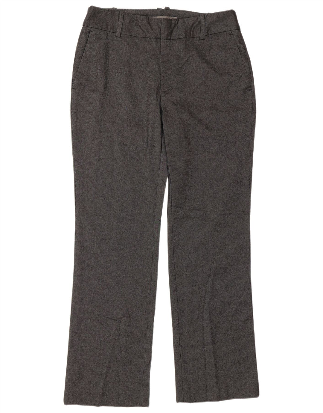 Pantaloni de costum drepți pentru femei Zara EU 38 Mici L28 L30 Poliester gri