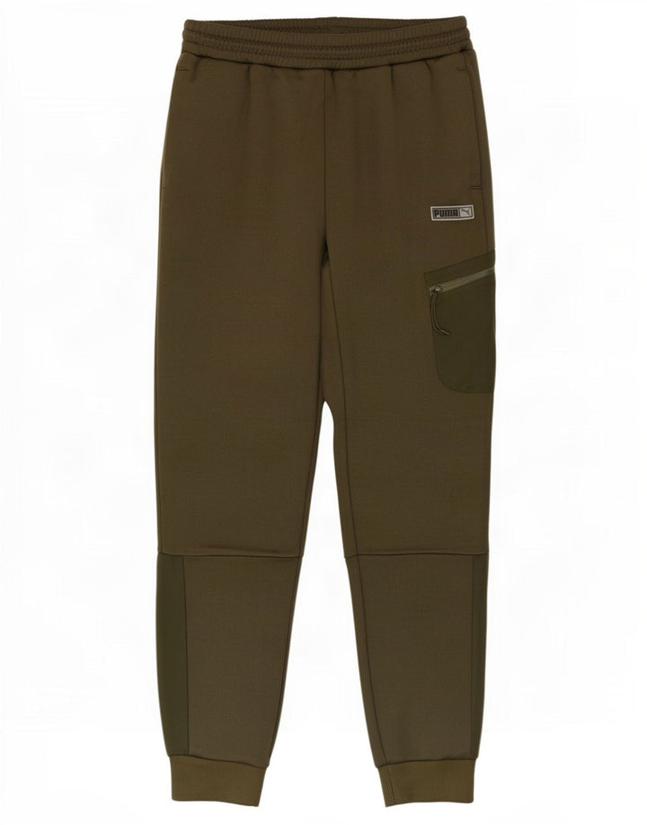 Pantaloni de trening Puma Cargo pentru bărbați Pantaloni de jogging Mediu Kaki Poliester