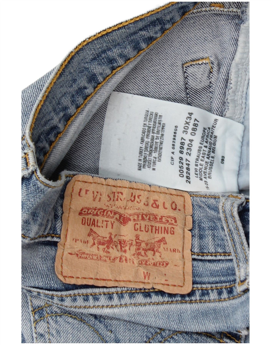Blugi Levi's Bootcut pentru femei W30 L32 Bumbac albastru