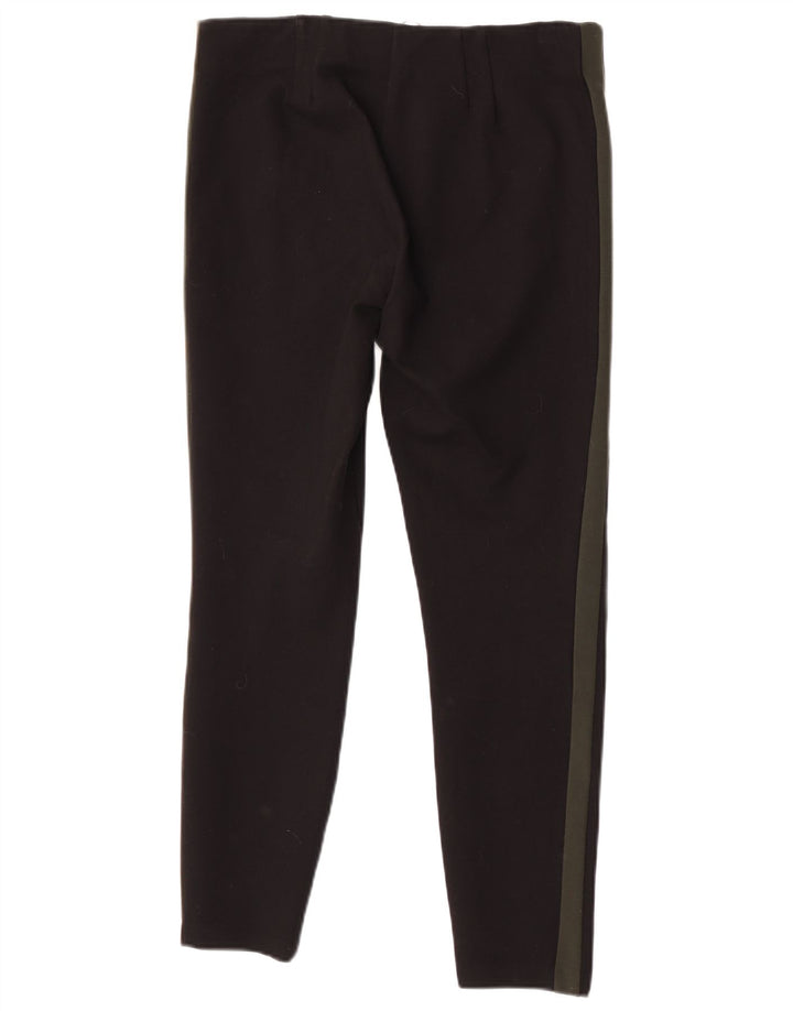 Leggings Trafaluc pentru femei Zara UK 14, mare, negru, poliester color bloc