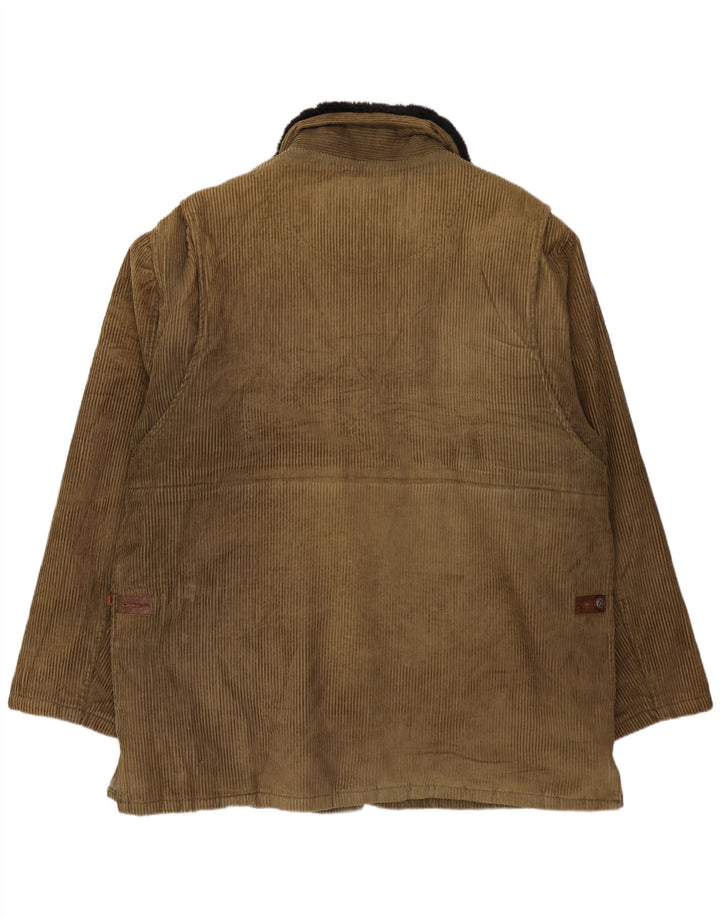 Jachetă din velur pentru bărbați Tomcat UK 38 Medium Khaki Colorblock Bumbac