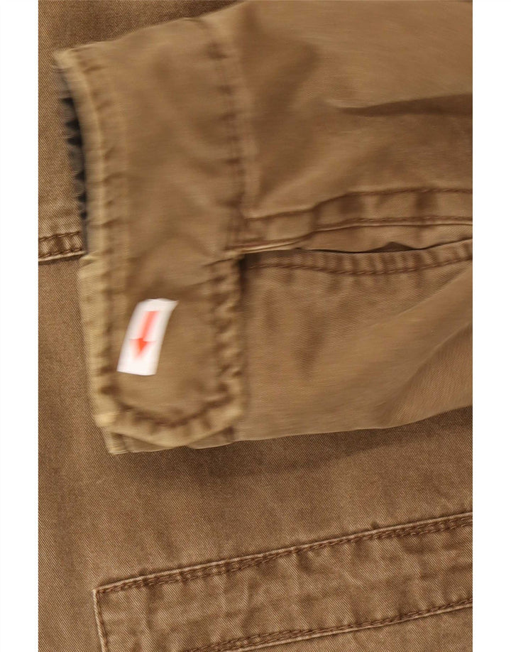 Jachetă militară pentru bărbați Camel Active IT 56 3XL bumbac maro