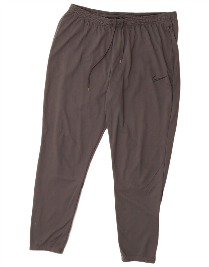 Pantaloni de trening Nike Dri Fit pentru bărbați XL, gri, poliester color bloc