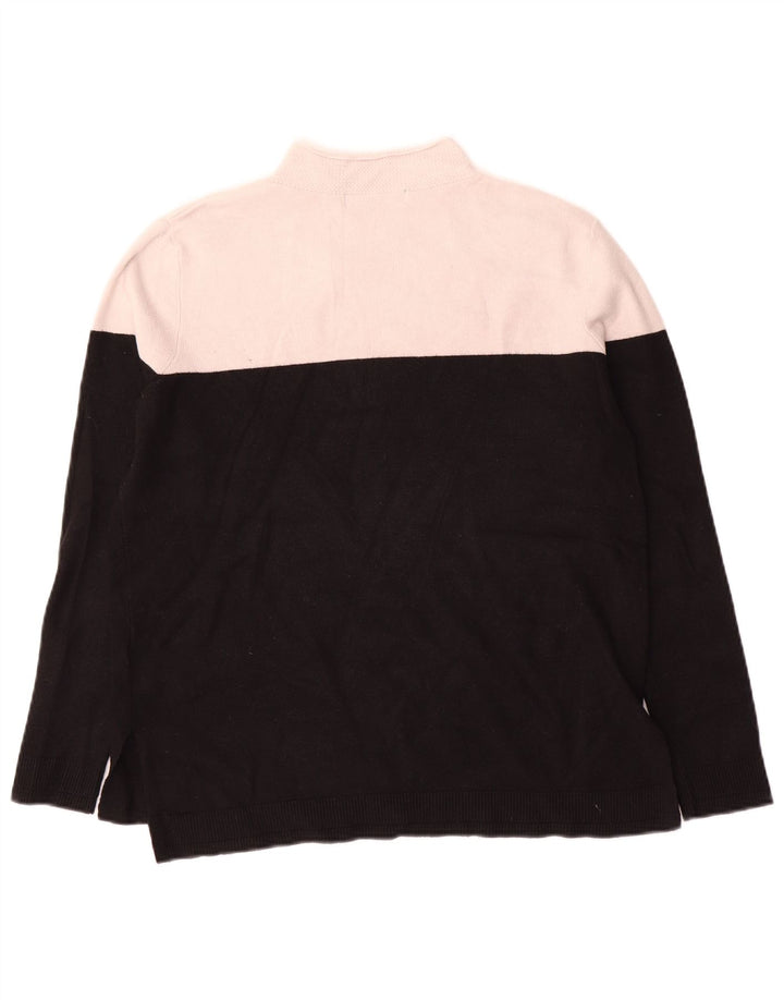 Pulover cu gât țestoasă pentru femei Marks & Spencer UK 12 Medium Black