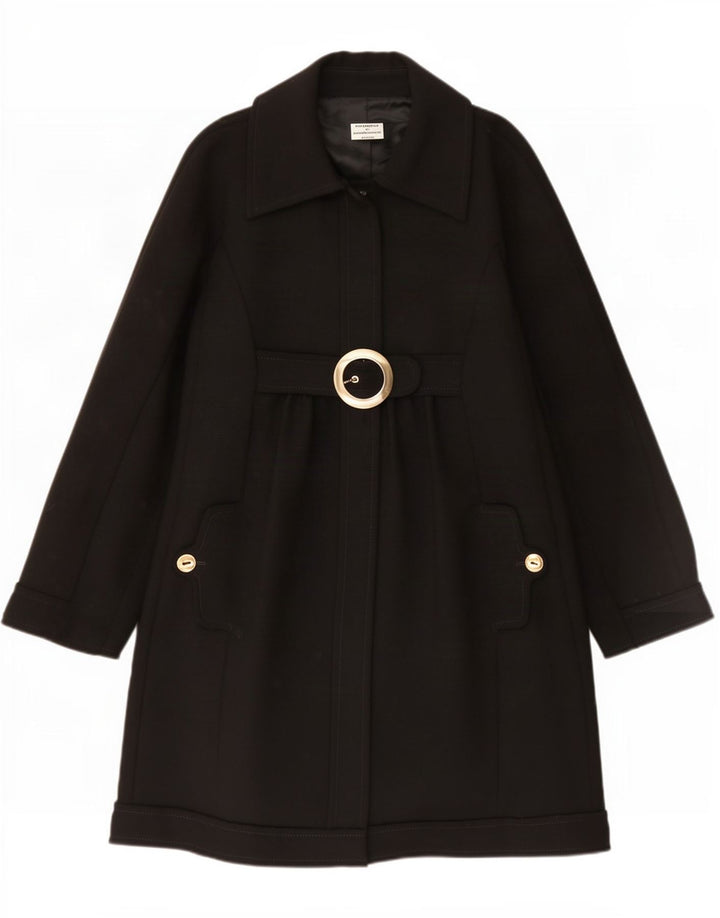 Palton pentru femei Philosophy Di Alberta Ferretti UK 12 Medium Black