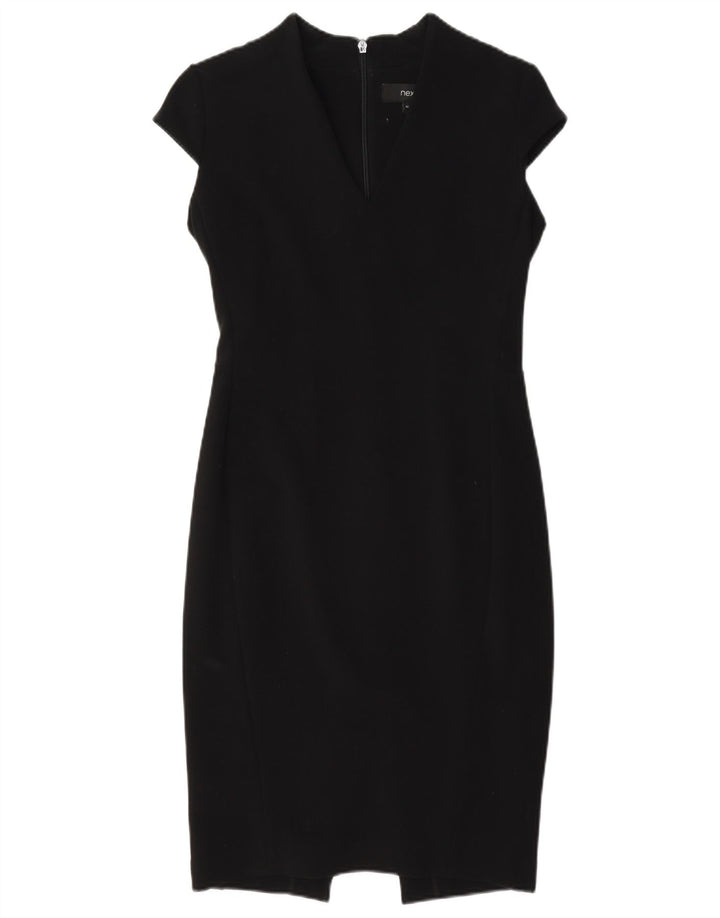 Next Rochie teacă pentru femei UK 8 Poliester negru mic