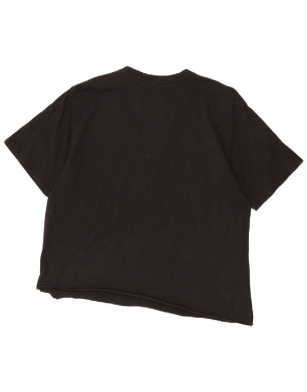 Tricou grafic pentru femei Billabong Top UK 16, mare, negru, bumbac