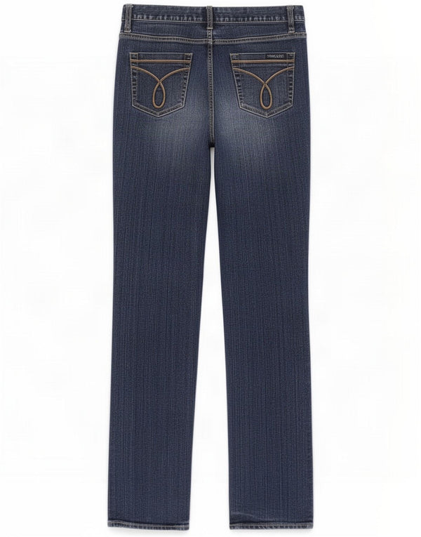 Calvin Klein Womens Slim Jeans US 10 Large W30 L32 Blue Cotton