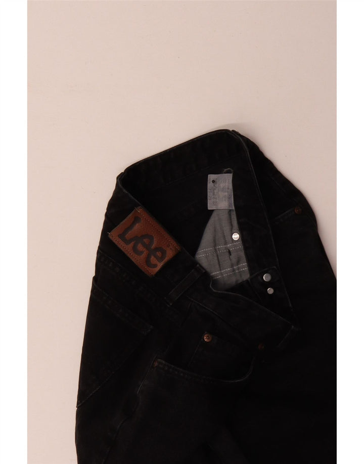 Blugi drepti pentru femei Lee W29 L26 bumbac negru