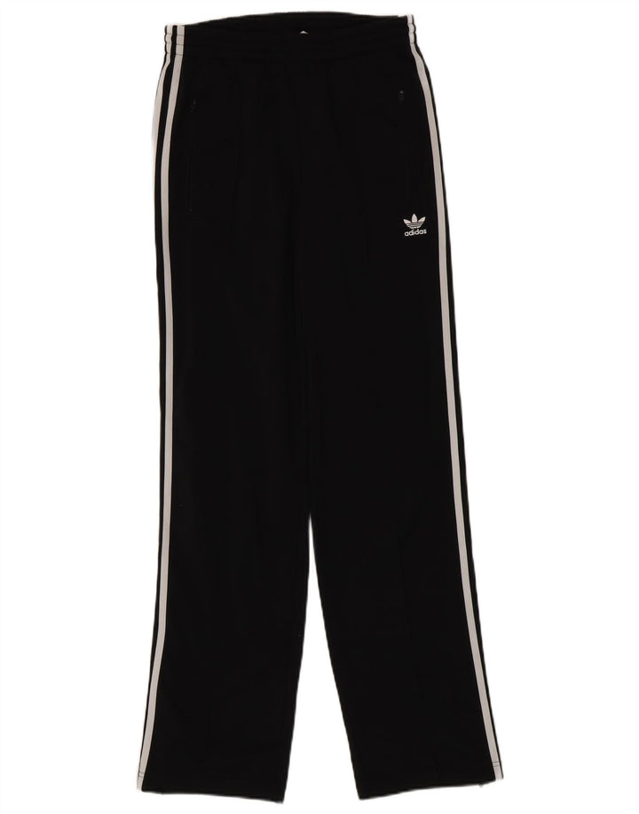 Pantaloni de trening Adidas pentru femei UK 8 Poliester negru mic