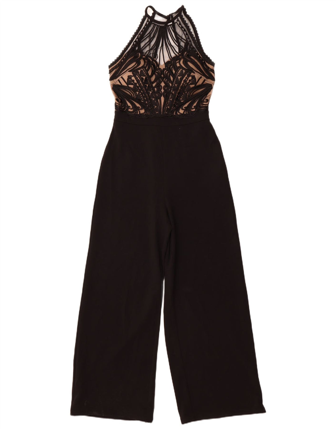 Salopetă fără mâneci pentru femei Lipsy UK 8 Small Black