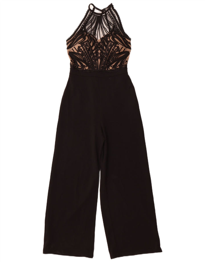 Salopetă fără mâneci pentru femei Lipsy UK 8 Small Black