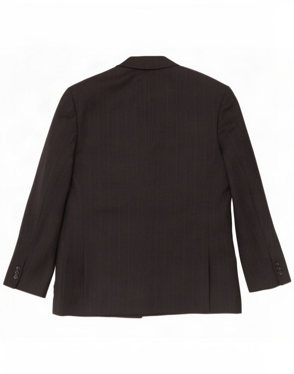 Marks & Spencer jachetă scurtă pentru bărbați UK 42 XL Black Pinstripe