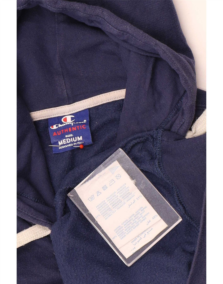 Pulover cu glugă Champion pentru femei UK 14 Medium Bleumarin Poliester