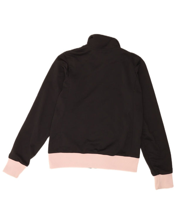 Jachetă de top pentru trening Nike Air pentru femei UK 8/10 Mic, poliester, negru