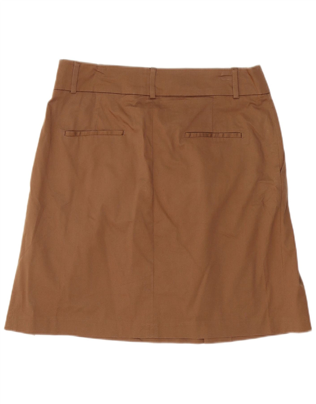 Fustă A-Line Plisă pentru Damă Zara Mare W34 Maro